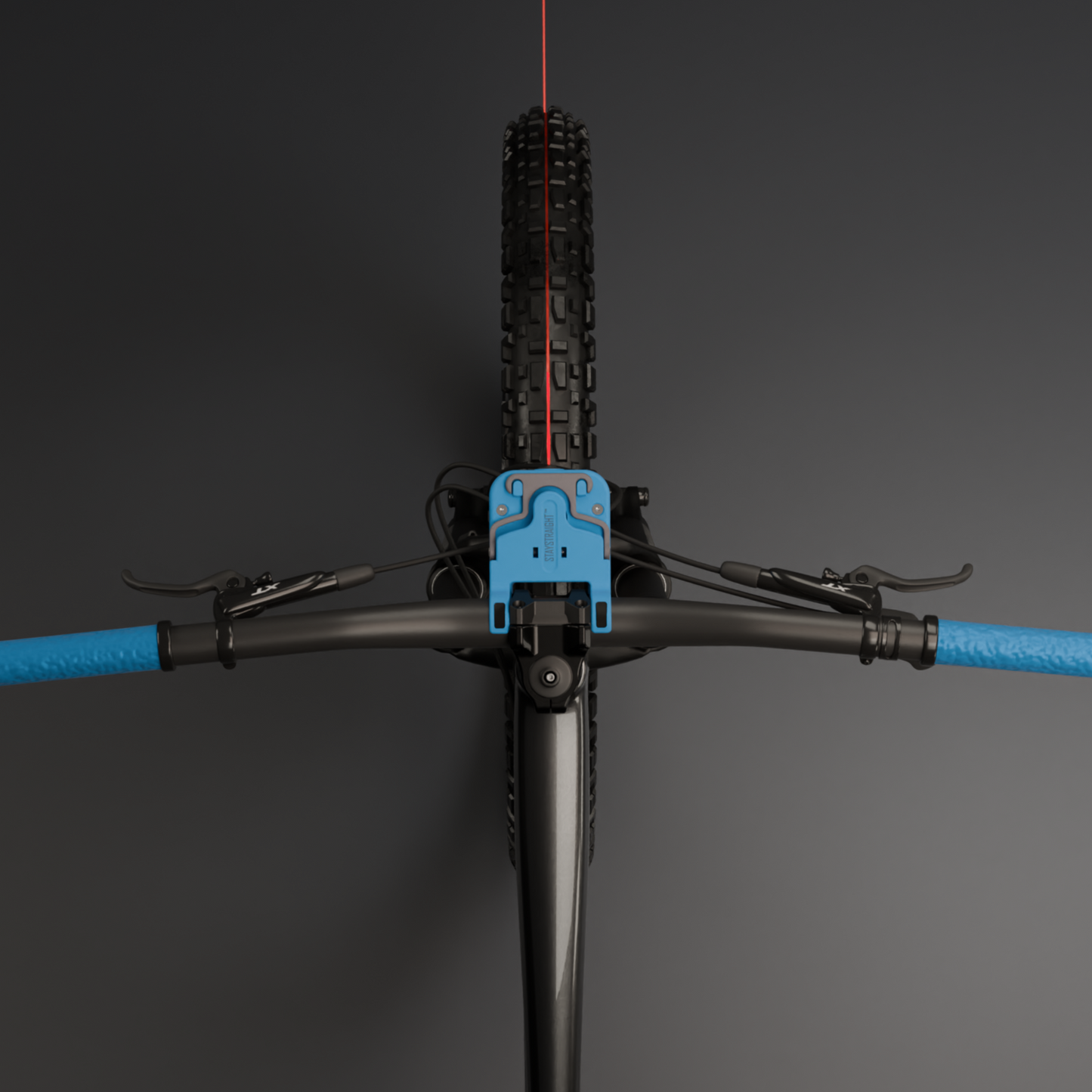 ThingsWeCre8™ STAYSTRAIGHT™ Deluxe fietsstuur uitlijningsgereedschap